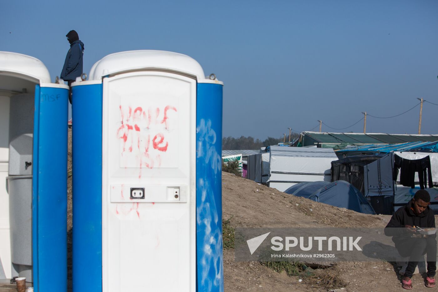 Update on refugee camp in Calais, France