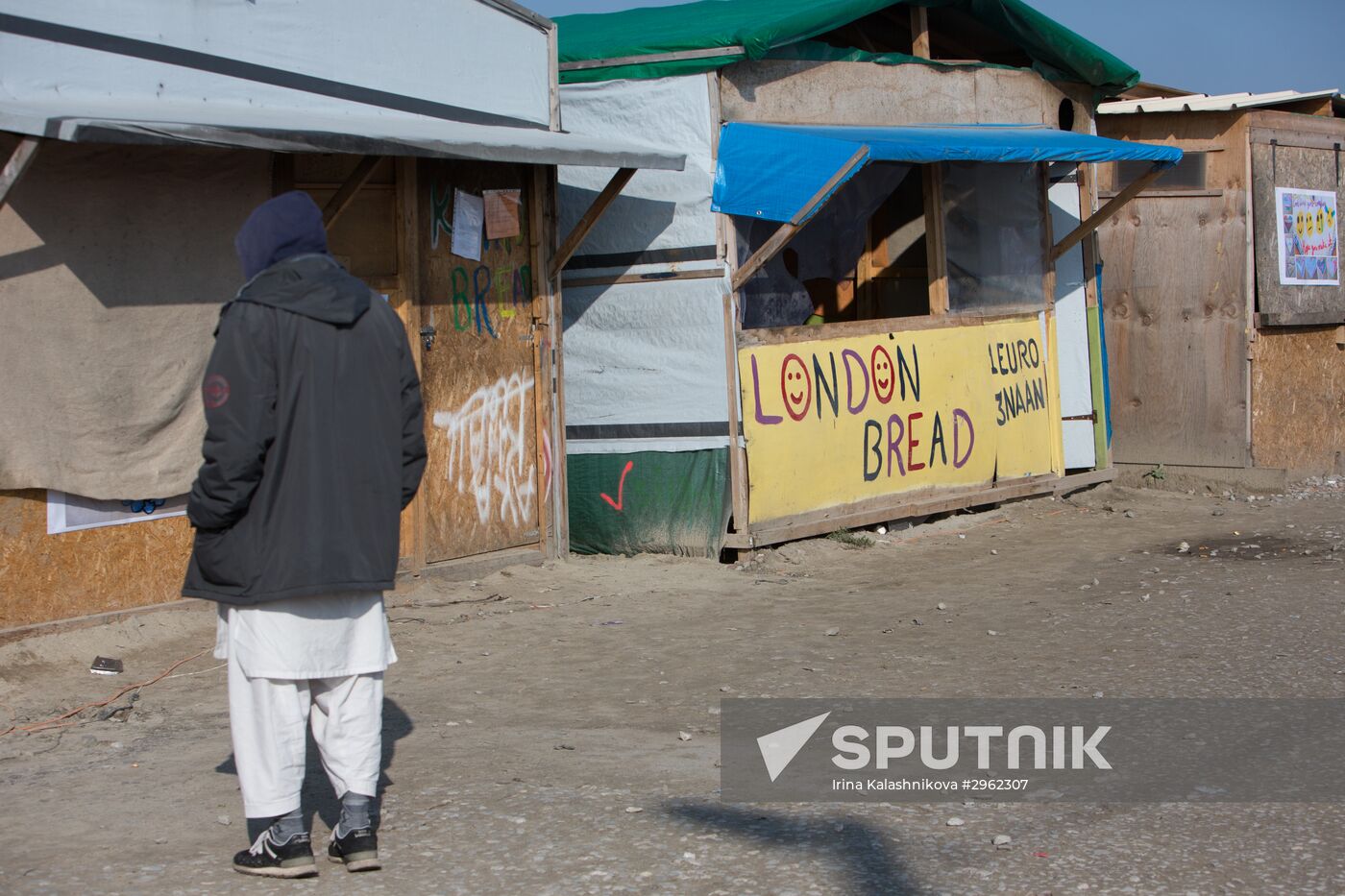Update on refugee camp in Calais, France