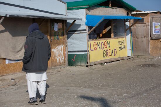 Update on refugee camp in Calais, France