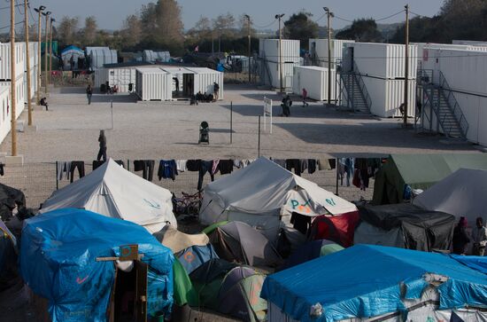 Update on refugee camp in Calais, France