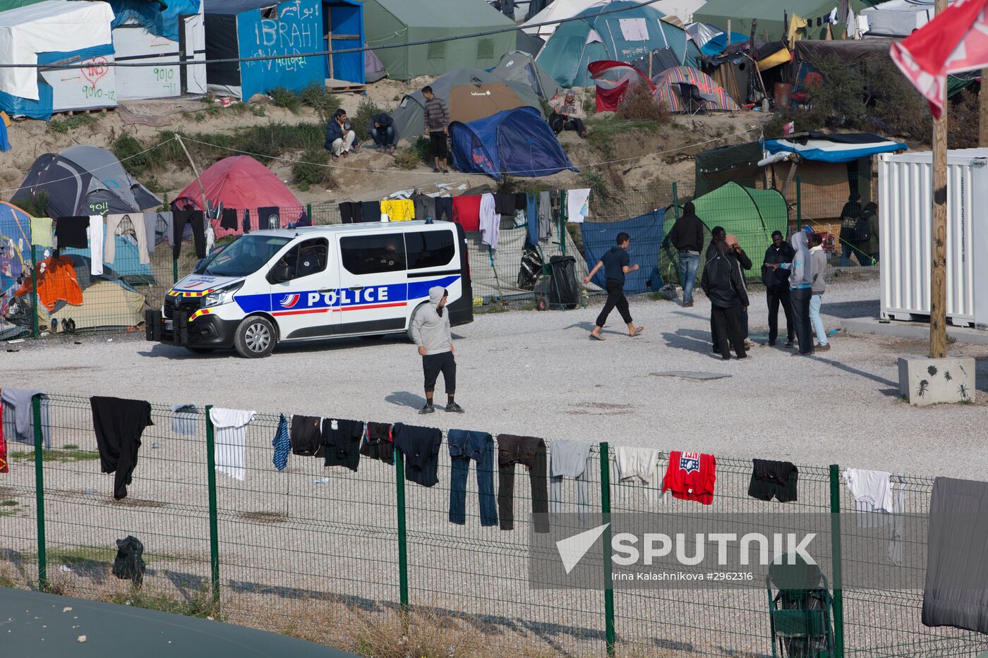 Update on refugee camp in Calais, France