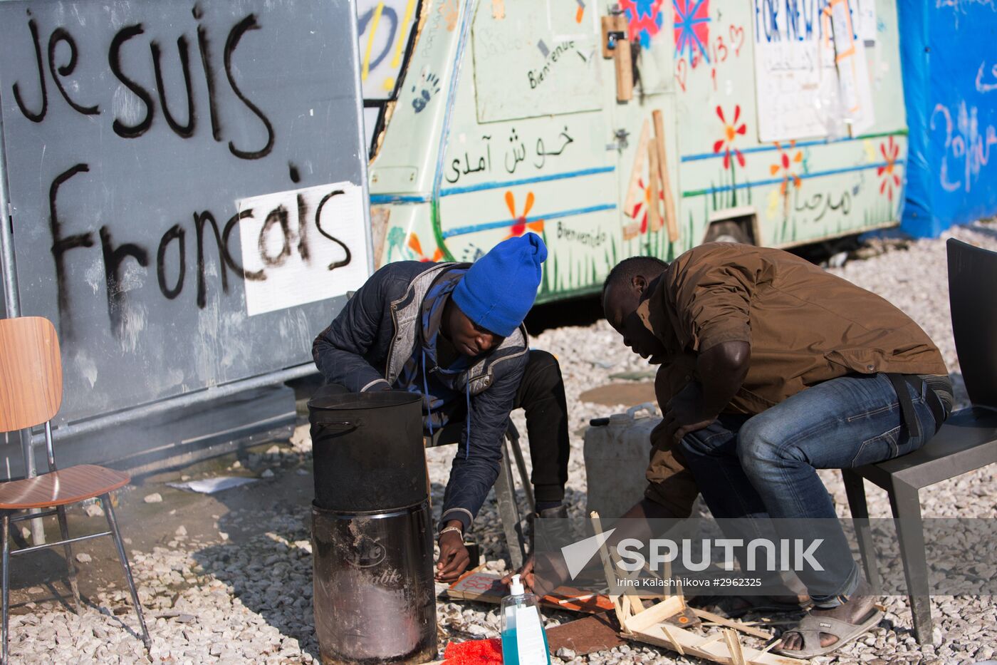 Update on refugee camp in Calais, France