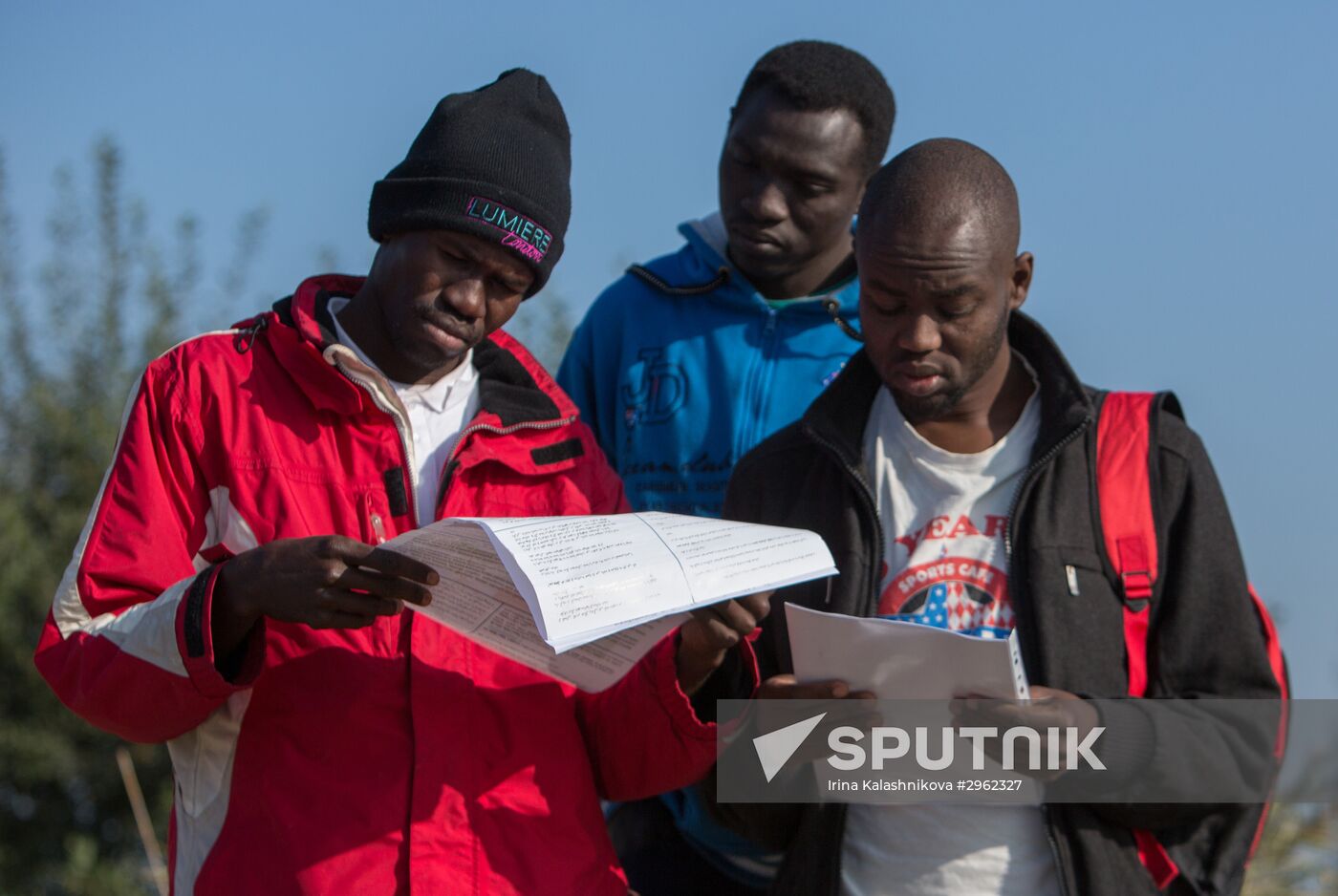 Update on refugee camp in Calais, France