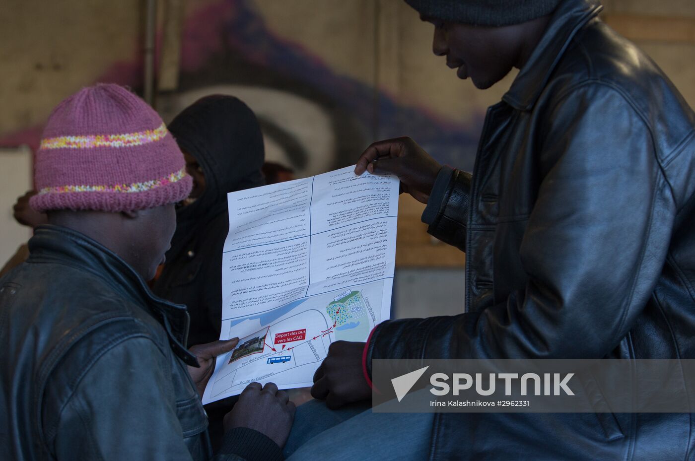 Update on refugee camp in Calais, France