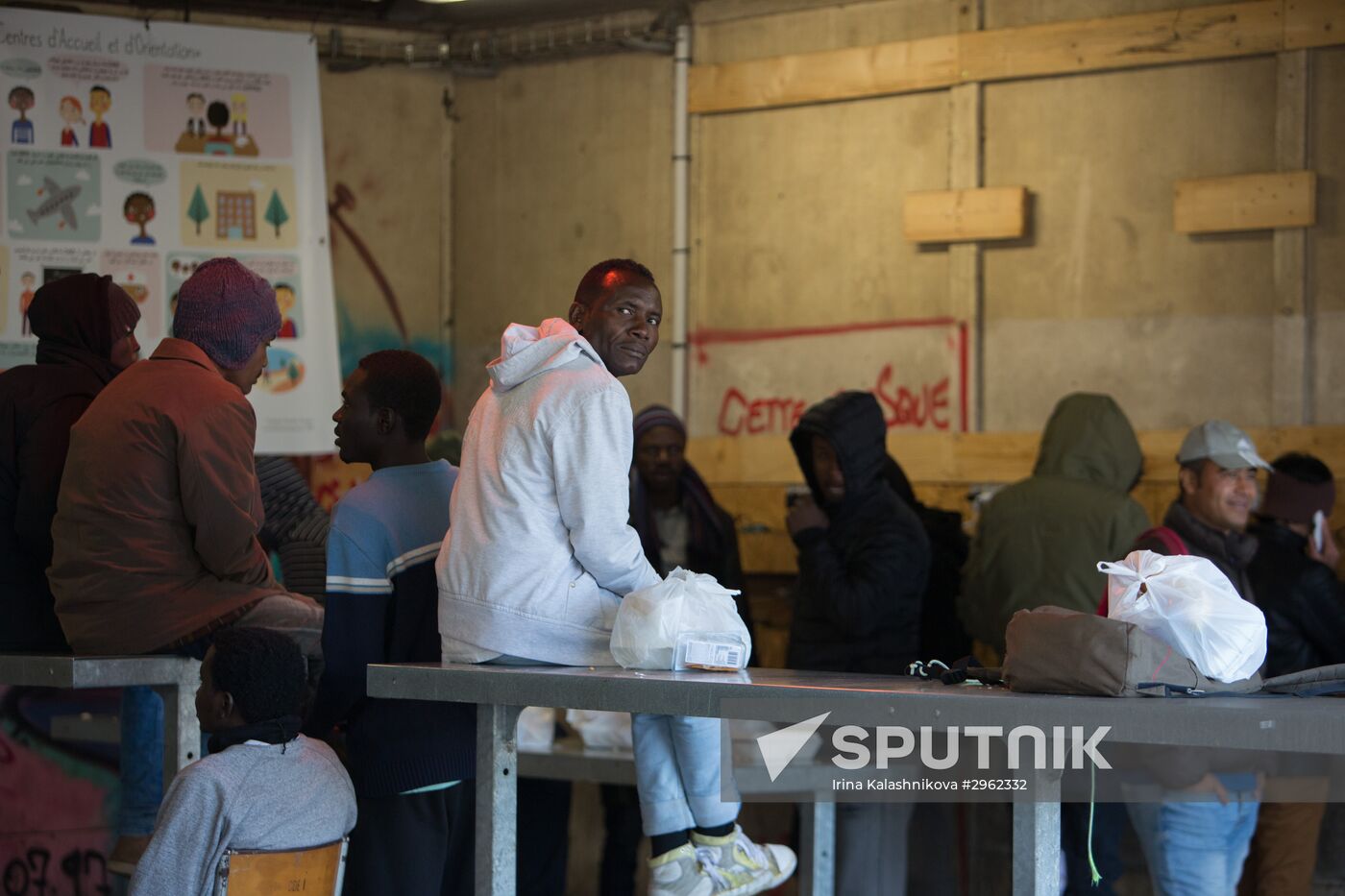 Update on refugee camp in Calais, France
