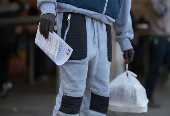 Update on refugee camp in Calais, France