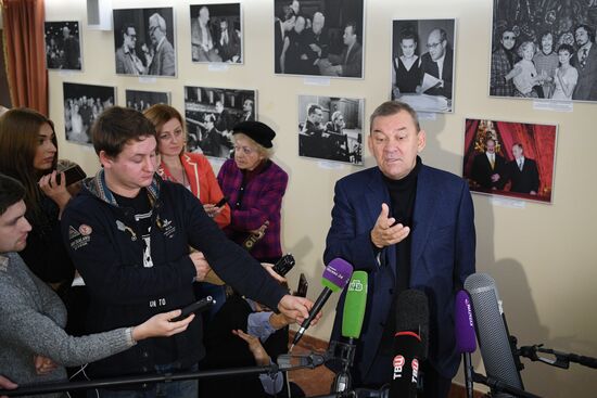 News conference on Reveal the History of the Bolshoi Theatre project