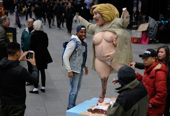 Election campaign in New York
