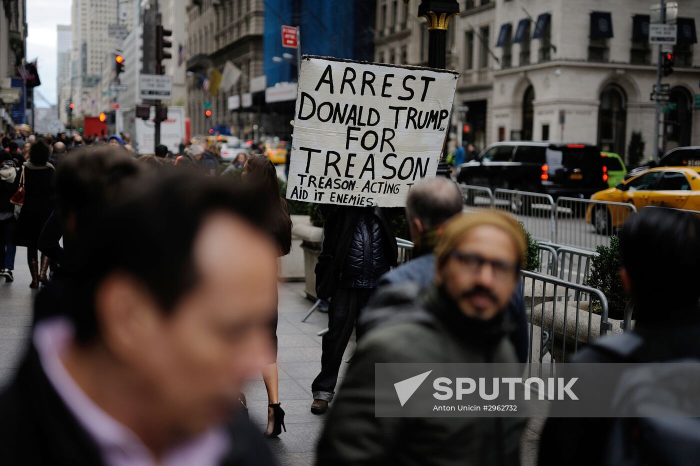 Election campaign in New York