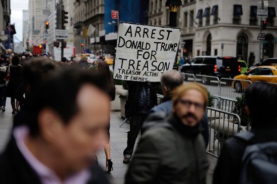 Election campaign in New York