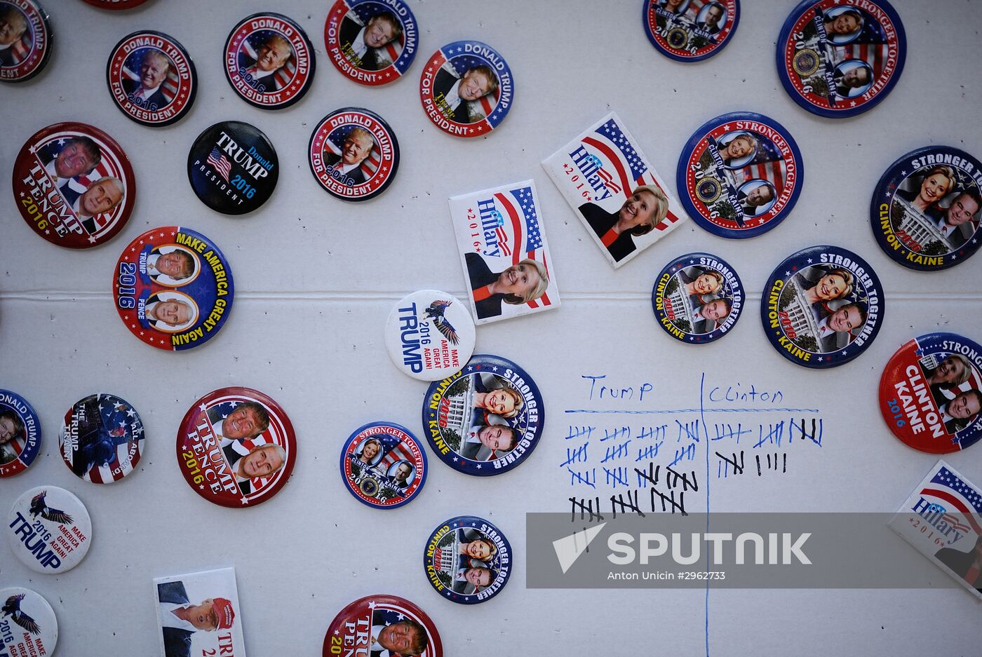 Election campaign in New York