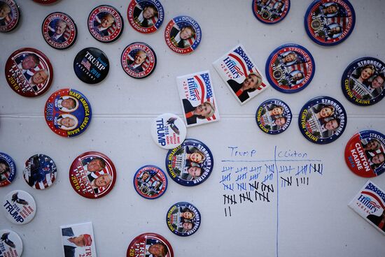 Election campaign in New York
