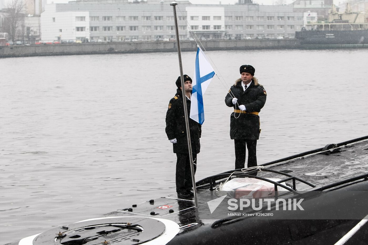 Veliky Novgorod diesel-electric submarine handed over to Russian Navy