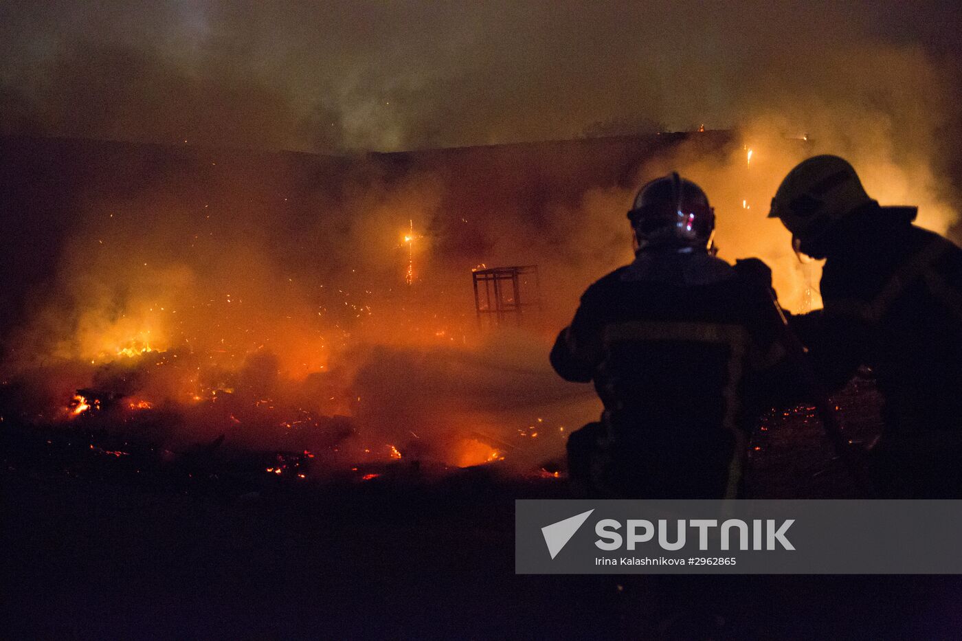 Relocation continues at Jungle spontaneous refugee camp in Calais, France