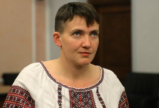 Nadezhda Savchenko arrives in Moscow for appeal hearings on Nikolai Karpyuk and Stanislav Klykh case