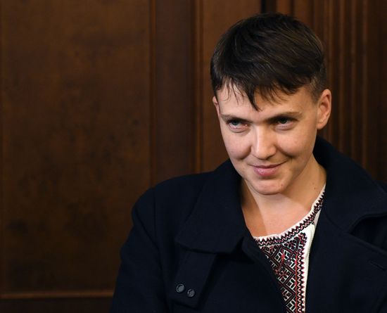 Nadezhda Savchenko arrives in Moscow for appeal hearings on Nikolai Karpyuk and Stanislav Klykh case