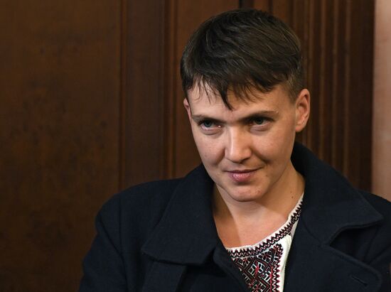 Nadezhda Savchenko arrives in Moscow for appeal hearings on Nikolai Karpyuk and Stanislav Klykh case