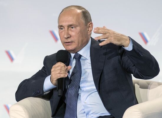 President Vladimir Putin's working visit to Crimea