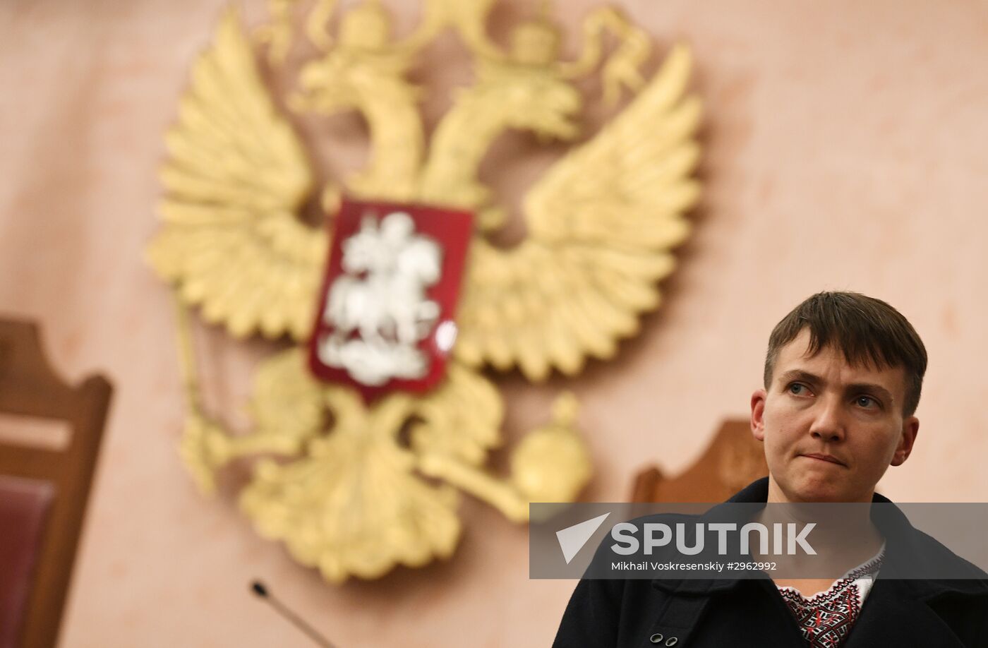 Nadezhda Savchenko arrives in Moscow for appeal hearings on Nikolai Karpyuk and Stanislav Klykh case