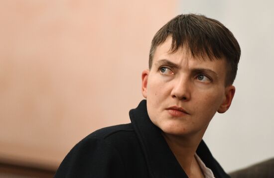Nadezhda Savchenko arrives in Moscow for appeal hearings on Nikolai Karpyuk and Stanislav Klykh case