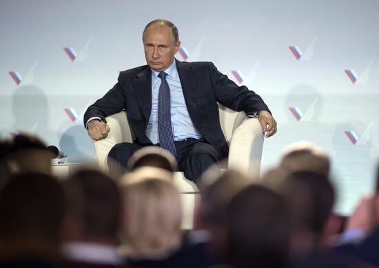 President Vladimir Putin's working visit to Crimea