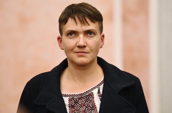 Nadezhda Savchenko arrives in Moscow for appeal hearings on Nikolai Karpyuk and Stanislav Klykh case