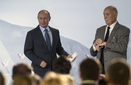 President Vladimir Putin's working visit to Crimea