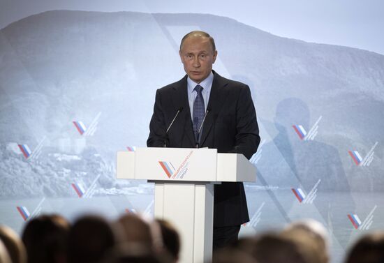 President Vladimir Putin's working visit to Crimea