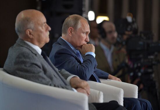 President Vladimir Putin's working visit to Crimea