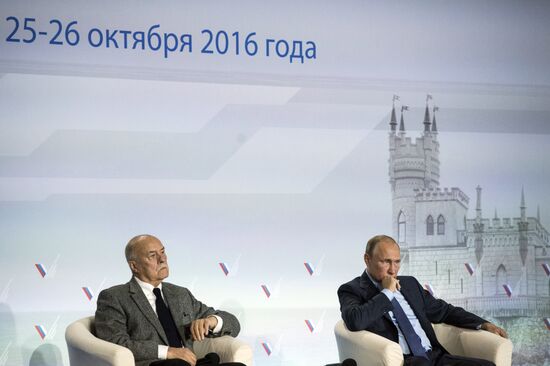 President Vladimir Putin's working visit to Crimea