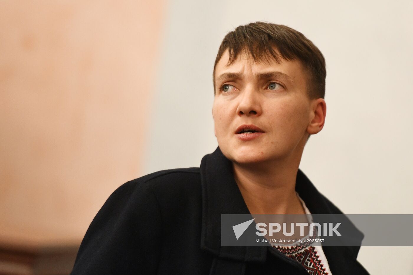 Nadezhda Savchenko arrives in Moscow for appeal hearings on Nikolai Karpyuk and Stanislav Klykh case