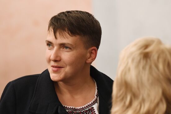 Nadezhda Savchenko arrives in Moscow for appeal hearings on Nikolai Karpyuk and Stanislav Klykh case