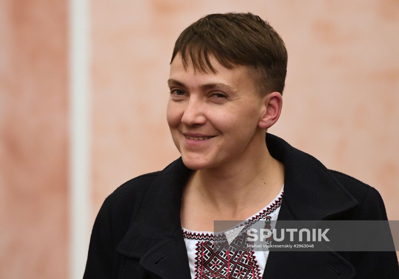Nadezhda Savchenko arrives in Moscow for appeal hearings on Nikolai Karpyuk and Stanislav Klykh case