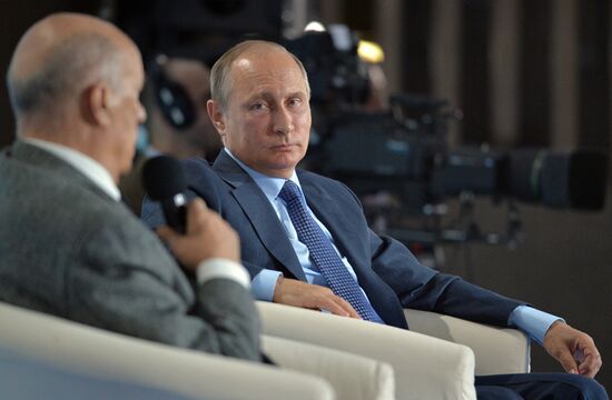 President Vladimir Putin's working visit to Crimea