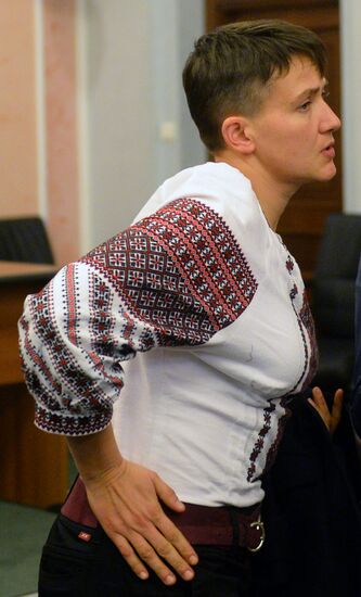 Nadezhda Savchenko arrives in Moscow for appeal hearings on Nikolai Karpyuk and Stanislav Klykh case