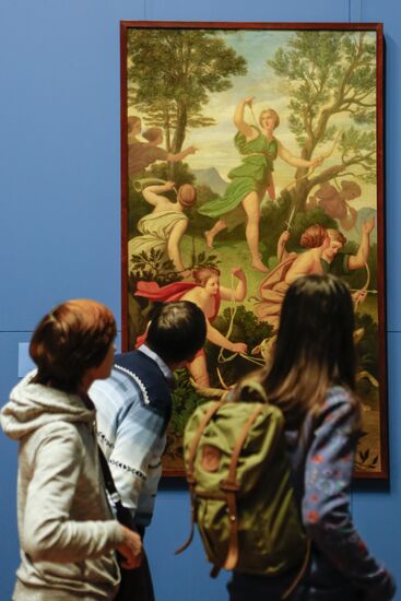 Exhibition of paintigns from mansion of Baron Stieglitz in Hermitage