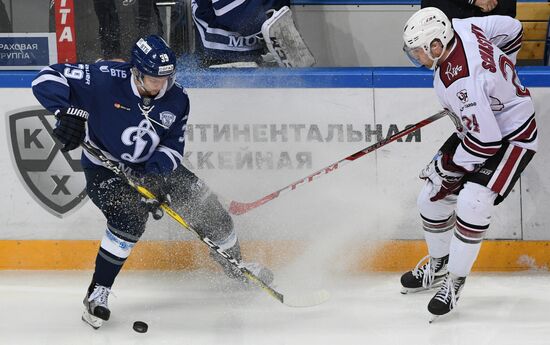 Kontinental Hockey League. Dynamo Moscow vs. Dinamo Riga