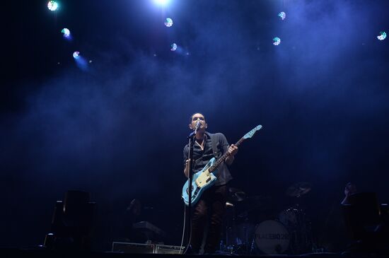 Placebo gives concert in Moscow