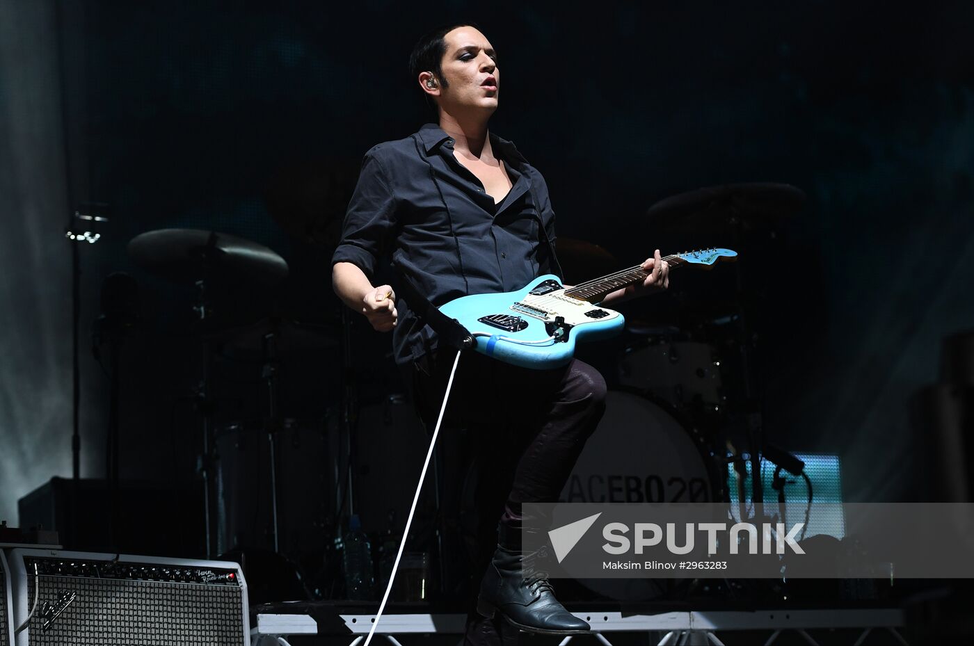 Placebo gives concert in Moscow