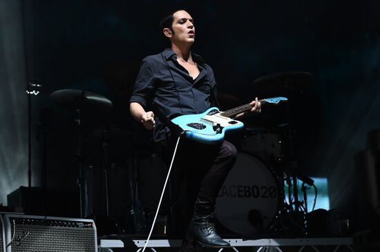 Placebo gives concert in Moscow