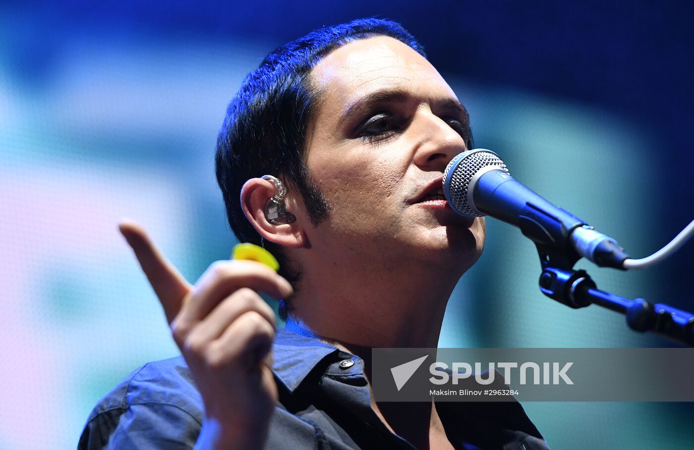 Placebo gives concert in Moscow