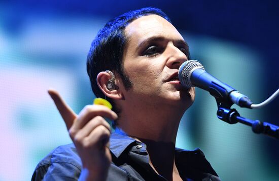 Placebo gives concert in Moscow