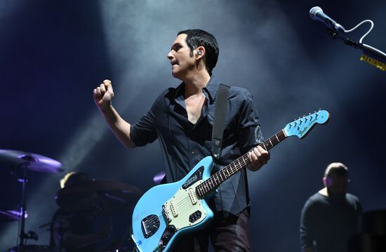 Placebo gives concert in Moscow