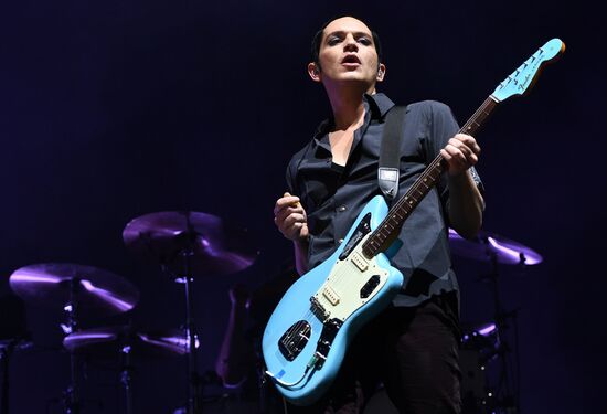 Placebo gives concert in Moscow