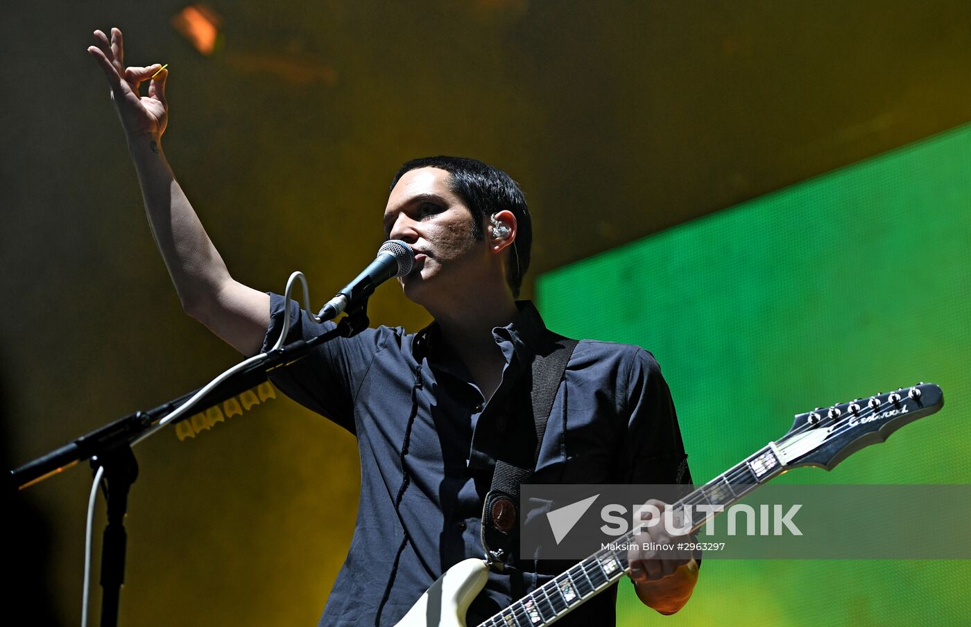 Placebo gives concert in Moscow