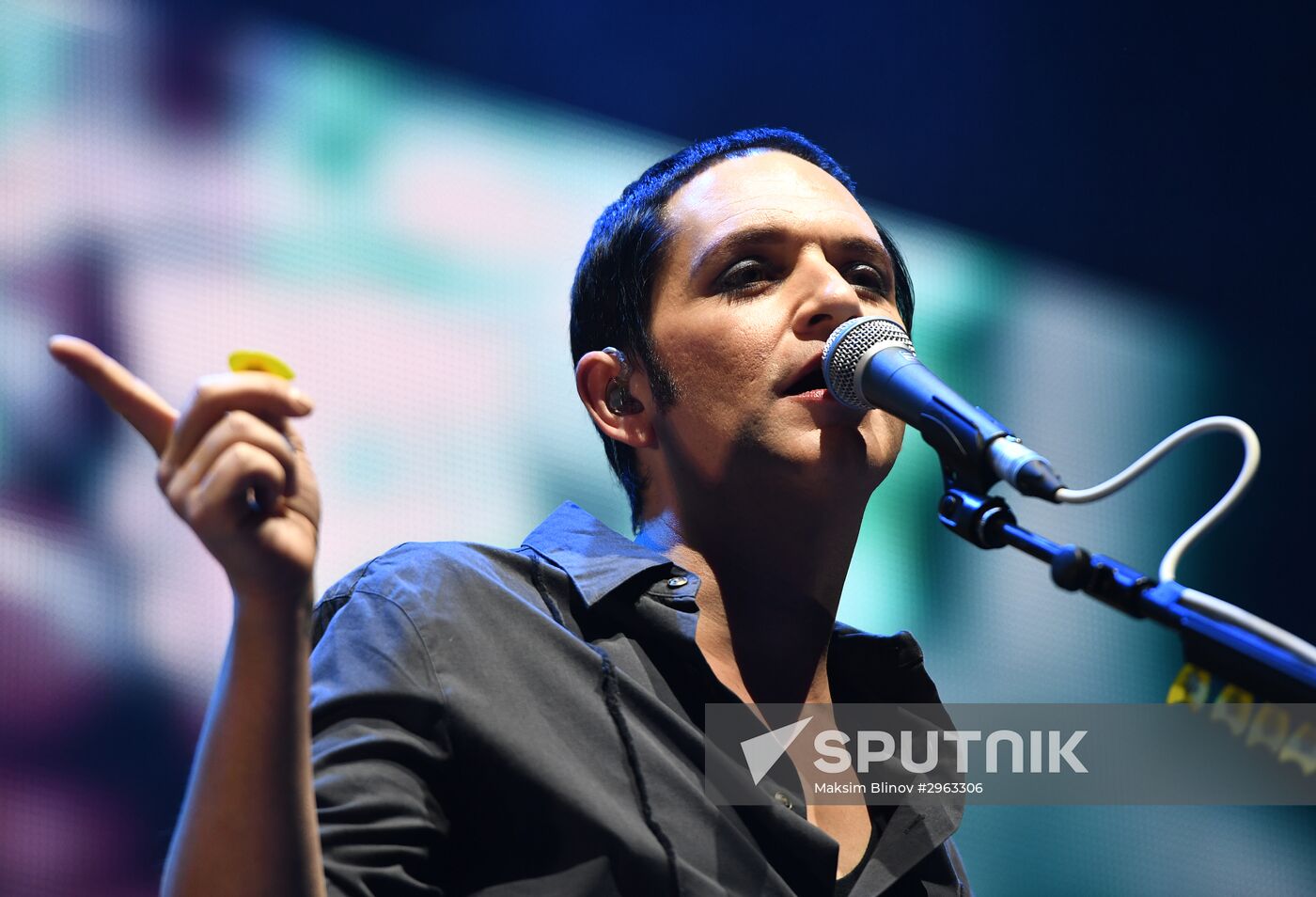 Placebo gives concert in Moscow