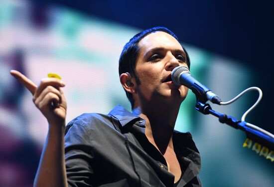 Placebo gives concert in Moscow