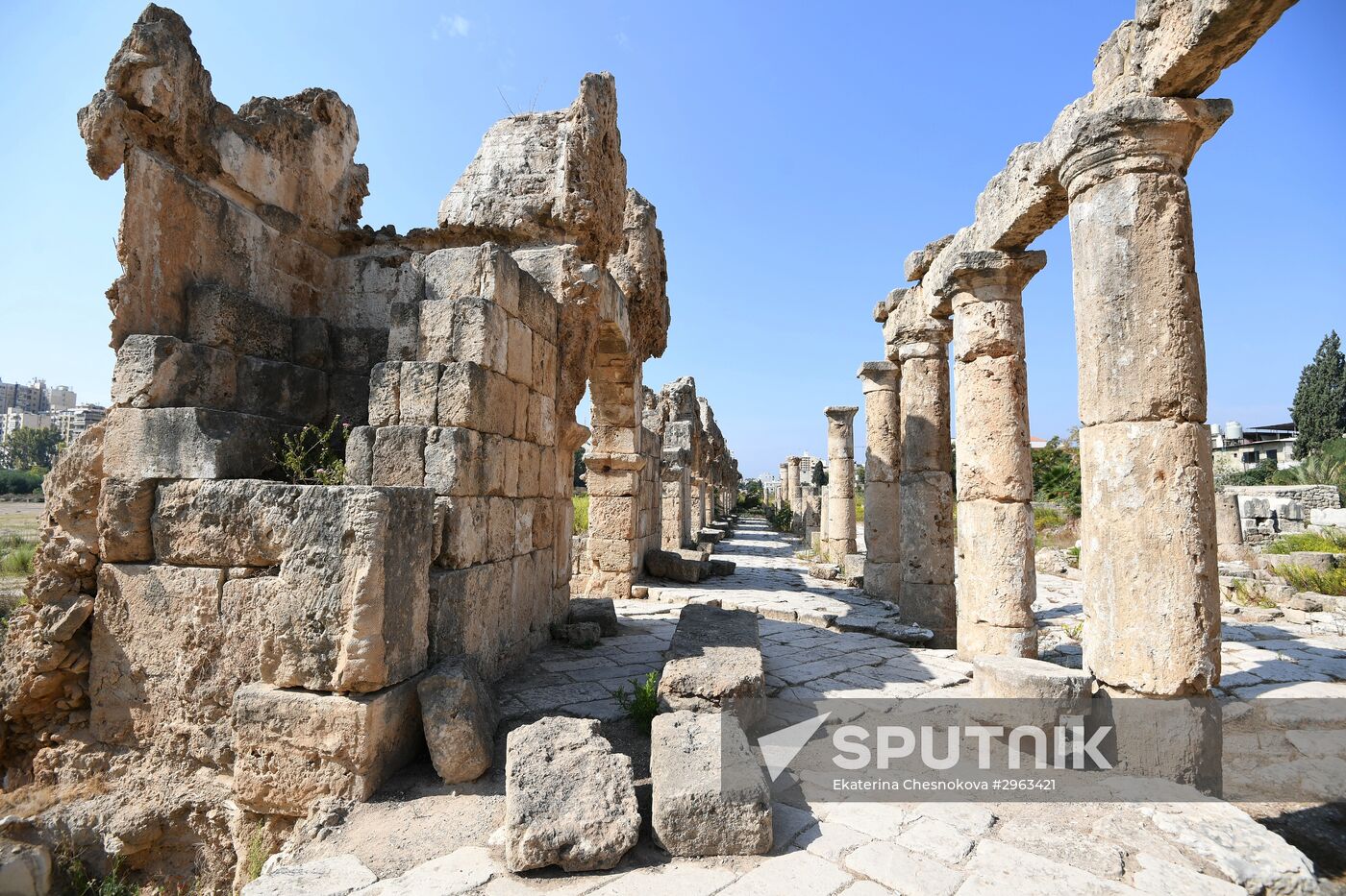 Countries of the world. Lebanon. Tyre (Sour)