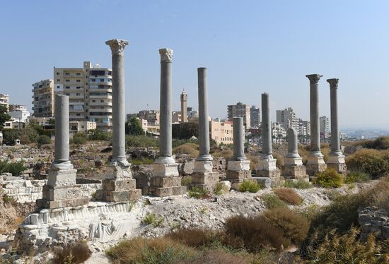 Countries of the world. Lebanon. Tyre (Sour)