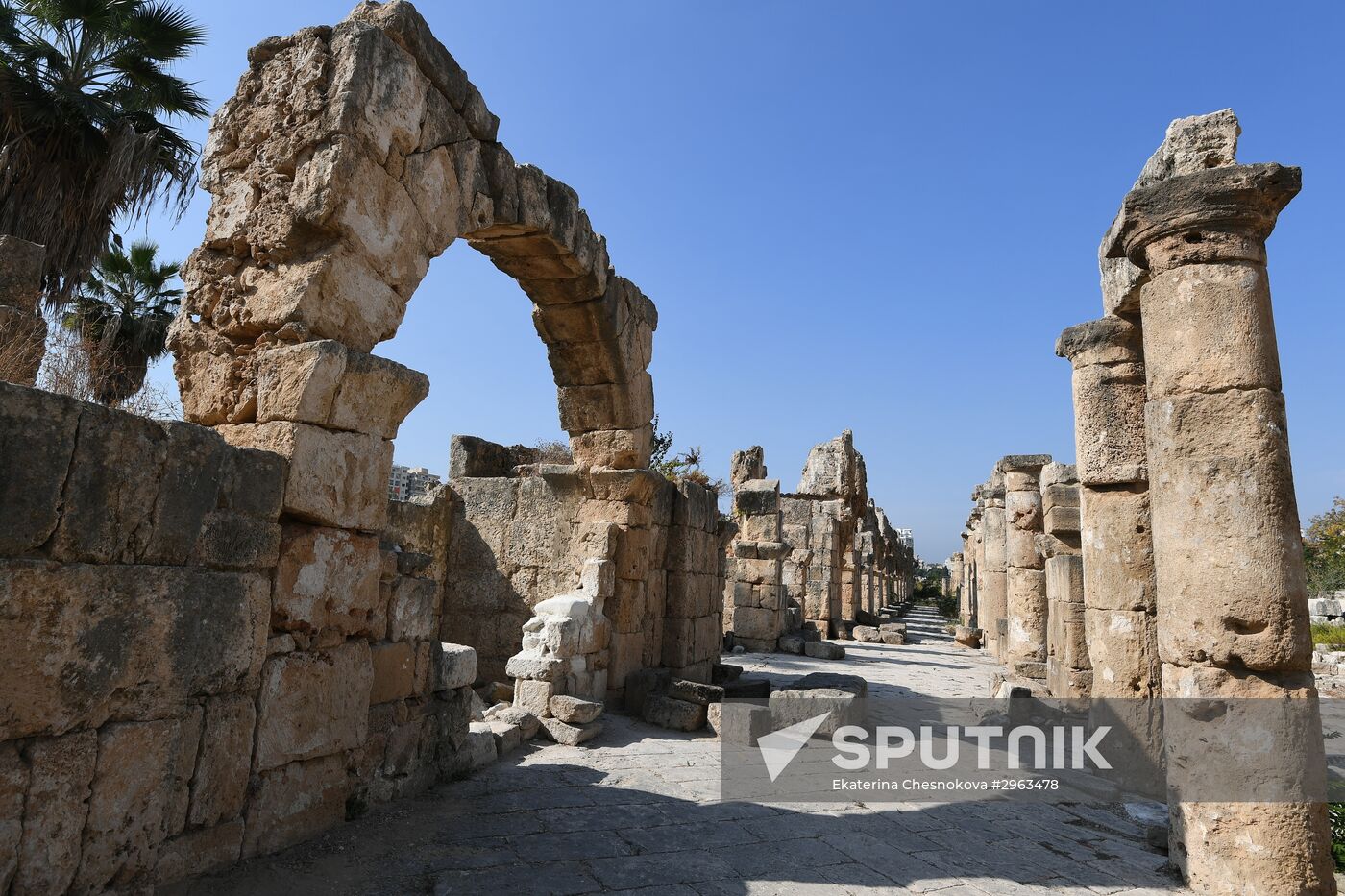 Countries of the world. Lebanon. Tyre (Sour)
